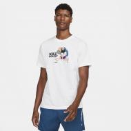 Футболка Nike M NKCT TEE SLAM DC5376-100 р.XL белый Футболка Nike M NKCT TEE SLAM DC5376-100 р.XL белый