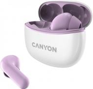 Наушники Canyon TWS-5 Bluetooth purple (CNS-TWS5PU)