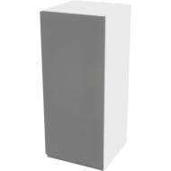 Шкаф Влада (В 30/30Ск правая) графит/белый Світ Меблів