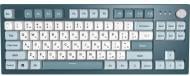 Клавіатура Montech USB TKL FR (MK87FR) blue/white