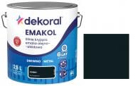 Эмаль алкидная алкидная Dekoral Эмаколь мат RAL 9005 черный 2,5 л