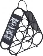 Подставка для бутылок Excellent Houseware под 6 бутылок 31x10x35 см HZ1910780 Подставка для бутылок Excellent Houseware под 6 бутылок 31x10x35 см HZ1910780