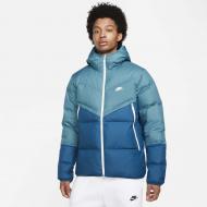 Пуховик чоловічий зимовий Nike M NSW SF WINDRUNNER HD JKT DD6795-415 р.M синій