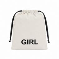 Органайзер текстильный Organize M-girl Girl хлопковый для вещей светлый 350x300 мм