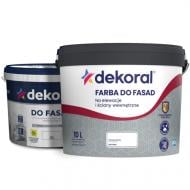 Краска акриловая Dekoral Do fasad мат белый 1 л