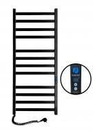 Полотенцесушитель электрический NAVIN Авангард 480х1200 Digital левый черный 12-228152-4812