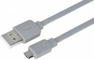 Кабель 2E USB – microUSB 1 м (2E-CCMPVC-1MGR) Кабель 2E USB – microUSB 1 м (2E-CCMPVC-1MGR)