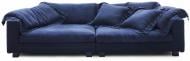 Диван прямой Moroso NEBULA 220 синий 2200x1100x620 мм