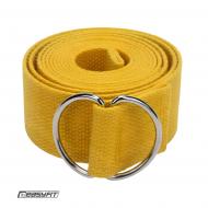 Ремінь для йоги EasyFit жовтий