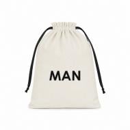 Органайзер текстильный Organize M-man Man хлопковый для вещей светлый 350x300 мм
