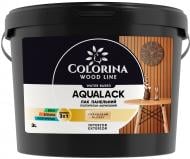 Лак панельний AQUALACK COLORINA шовковистий мат прозорий 3 л