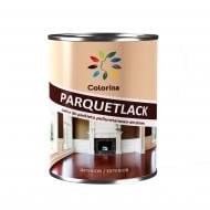 Лак паркетний PARQUETLACK COLORINA шовковистий мат прозорий 0,75 л