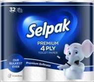 Туалетная бумага Selpak Premium четырехслойная 32 шт. Туалетная бумага Selpak Premium четырехслойная 32 шт.