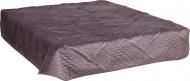 Покрывало Basic 3D Velvet Spot 220x240 см La Nuit серый