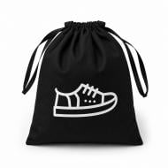 Органайзер текстильный Organize M-shoes Shoes хлопковый для обуви черный 350x300 мм