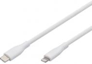 Кабель Digitus 1 м білий (AK-600110-010-W)