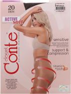 Колготки Conte Elegant ACTIVE SOFT 20 den Mocca 3 коричневый