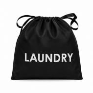 Органайзер текстильний Organize M-laundry Laundry бавовняний для брудних речей чорний 380x380 мм