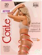 Колготки Conte Elegant ACTIVE SOFT 20 den Mocca 4 мокко
