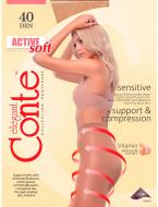 Колготки Conte Elegant ACTIVE SOFT 40 den Mocca 2 коричневый Колготки Conte Elegant ACTIVE SOFT 40 den Mocca 2 коричневый