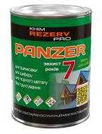 Краска для крыш Хімрезерв PRO PANZER красно-коричневый шелковистый мат 1 кг