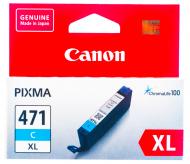 Картридж Canon CLI-471C XL Cyan 0347C001 голубой