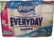 Туалетний папір Ooops! EveryDay Sensetive тришаровий 24 шт.