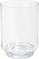 Ваза стеклянная Wrzesniak Glassworks Цилиндр 24 см прозрачная 17-10548A