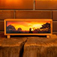 Декор-панорама Wood Posters Декор-панорама «Влюблённые»