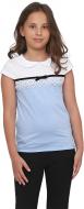 Футболка для дівчинки Vidoli G-19593S р.152 блакитний