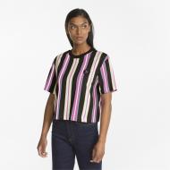 Футболка Puma SWxP Relaxed AOP Tee 53356515 р.L розовый