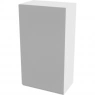 Шафа Влада (В 50/50Ск (920)ліва) сірий оксамит/білий Світ Меблів Шафа Влада (В 50/50Ск (920)ліва) сірий оксамит/білий Світ Меблів