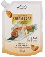 Крем-мило Energy of Vitamins Мигдальне молочко з жасмином 450 мл