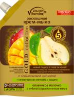 Крем-мило Energy of Vitamins Оливкове молочко з медовою грушою та соком манго 450 мл