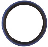 Чохол на кермо Elegant S EL 105 469 чорний із синім