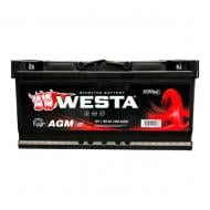 Аккумулятор автомобильный Westa 105Ah 950A 12V «+» справа (AGM105)