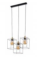 Підвіс TK Lighting Cayo 3x60 Вт E27 чорний 4200