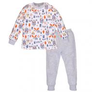 Пижама детская для мальчиков Татошка р.110 белый с принтом 0102402осл