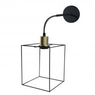 Бра TK Lighting CAYO 4201 1x60 Вт E27 чорний/золото 4201