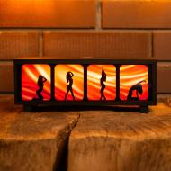 Декор-панорама Wood Posters Стриптиз