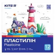 Пластилін восковий 12 кольорів 240 г Classic (K-1086) KITE