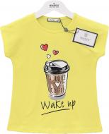 Футболка для девочек Wanex Футболки д/д ТМ Wanex 152 р. 95% бав., 5% ел.31426 р.152 желтый