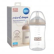 Бутылка детская Canpol Babies Natural Shape с соской Dual-zone 260 мл (35/401)