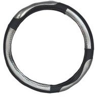 Чехол на руль Elegant L EL 105 526 черный с серым Чехол на руль Elegant L EL 105 526 черный с серым