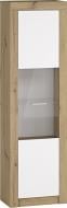 УЦЕНКА! Шкаф-пенал Грейд Марлин 584х1940х348 мм белый альба/дуб артизан (УЦ №3)