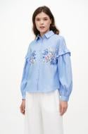 Блуза Галерея льону Істра р. 52 блакитний 9347/52/435 Блуза Галерея льону Істра р. 52 блакитний 9347/52/435