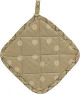 Прихватка Горох 20x20 см коричневый Прованс