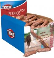 Лакомство для собак Trixie PREMIO Picknicks цепочка сосисок буйвол 8см 8гр(200шт/уп)