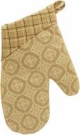 Прихватка-варежка Ажур 16x26 см светло-коричневый Прованс