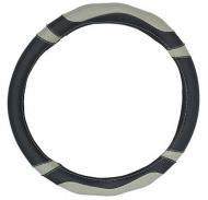 Чохол на кермо Elegant M EL 105 545 чорний із сірим